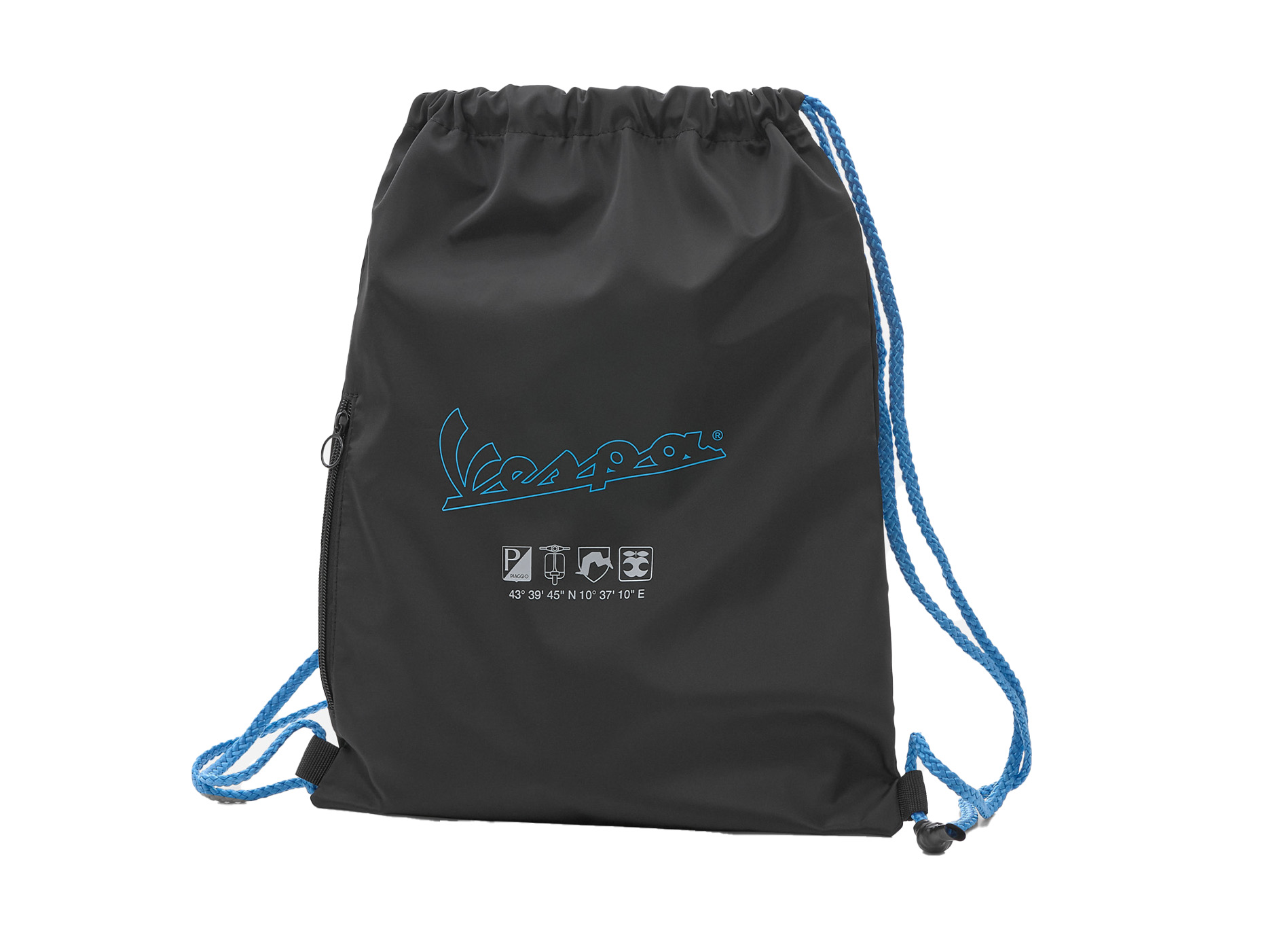 Vespa backpack black blue DEC collection
