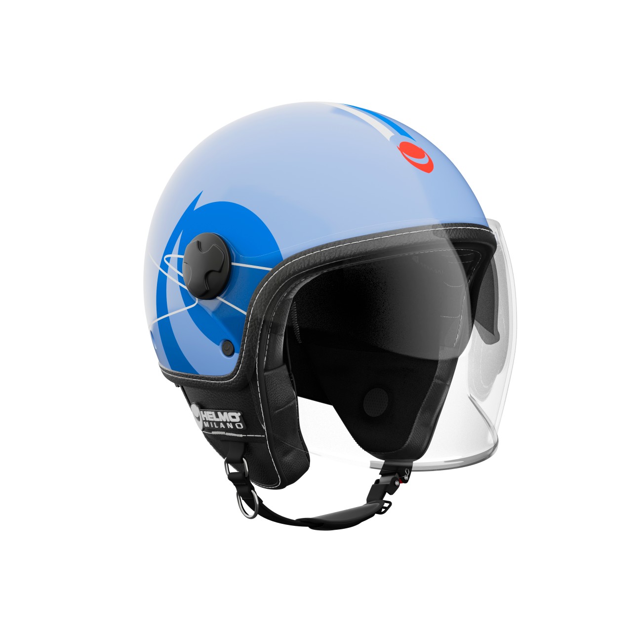Helmo Milano Demi Jet Eos blue glossy