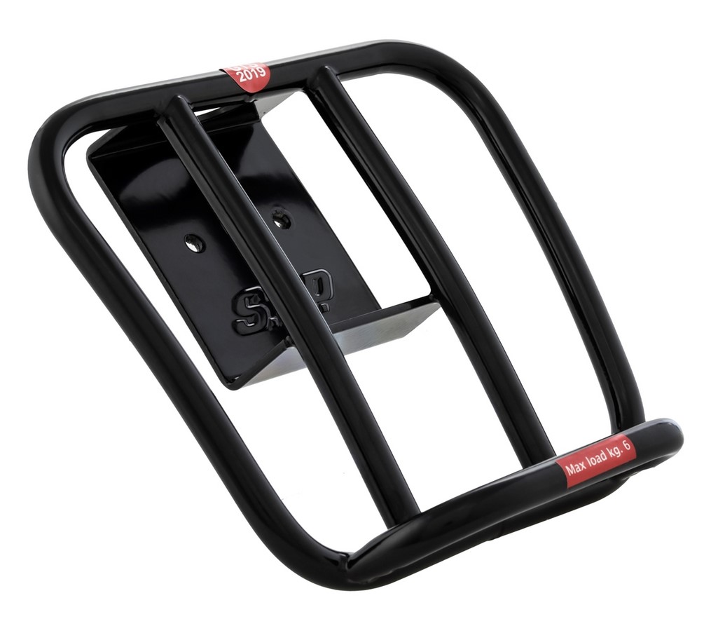 Rear luggage rack 70's for Vespa GTS / GTS Super HPE 125-300 ('19-), black glossy
