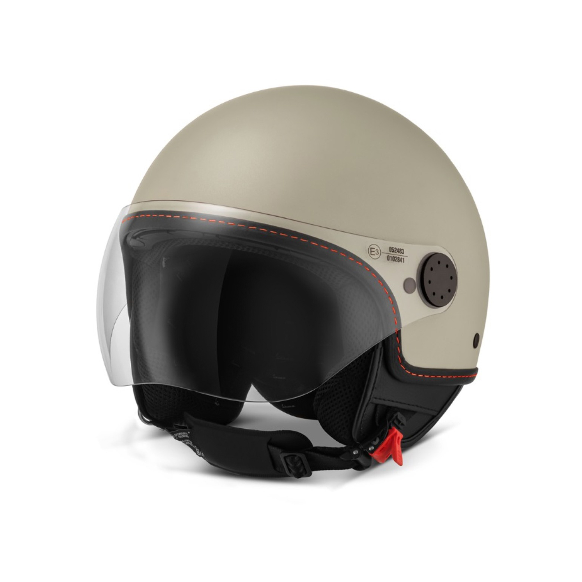 Vespa jet helmet Visor 4.0 beige matt
