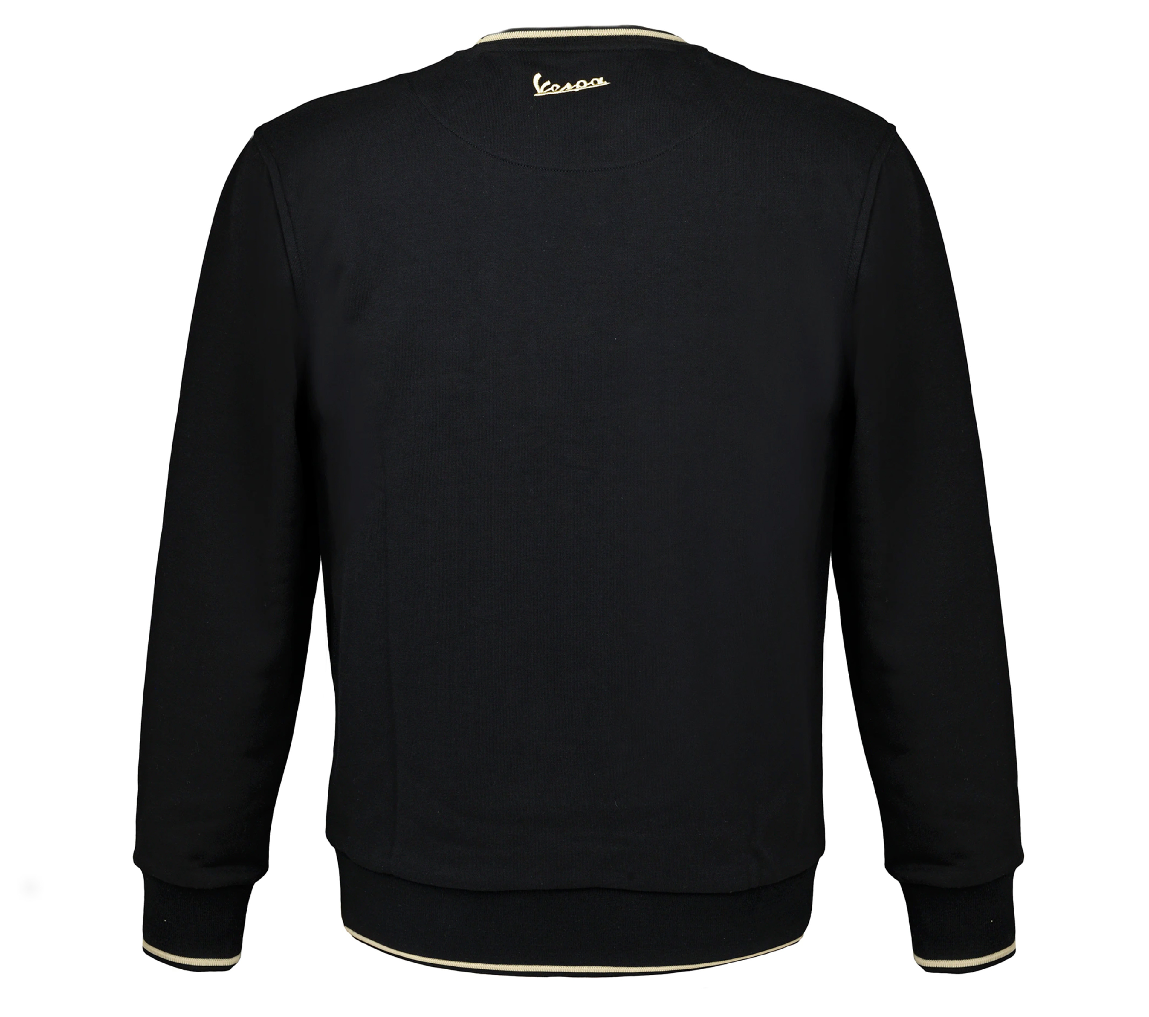 Vespa sweatshirt 75 years - black