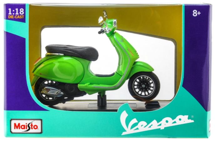 Model Vespa GTS 300, light green