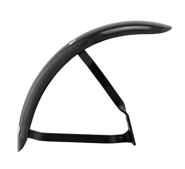 Mudguard Garelli Race EVO II for Vespa PX 80-200cc, GRP, black