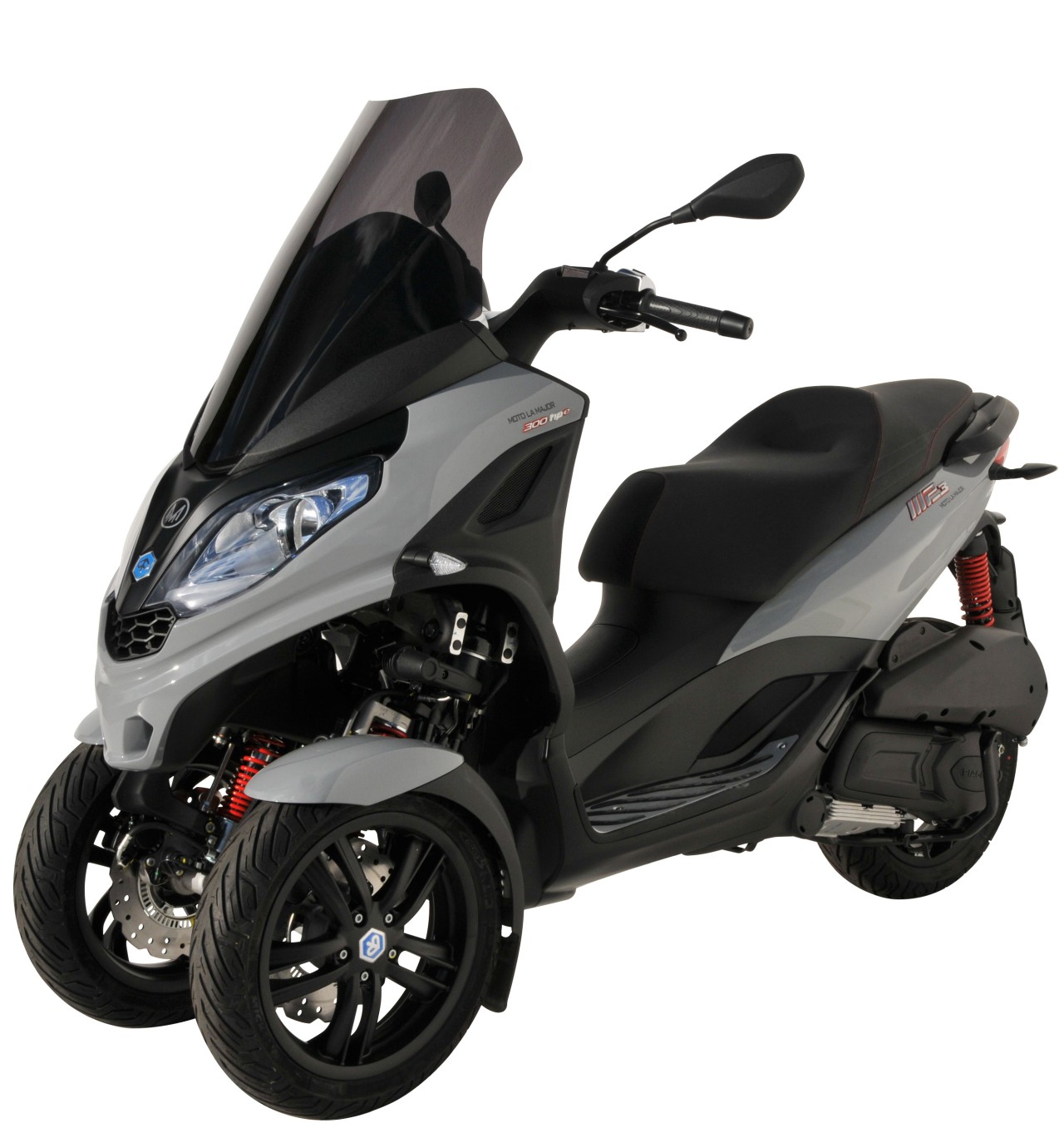 Windshield ERMAX Sport Touring for Piaggio MP3 300 / SPORT HPE (19-), tinted/light black