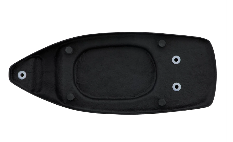 Sports seat "Race" for Vespa PX 80-200ccm, GRP, black