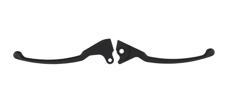 Sport lever set brake left/right for Vespa LX/LXV/S/Primavera/Sprint 50-150ccm, gray dull