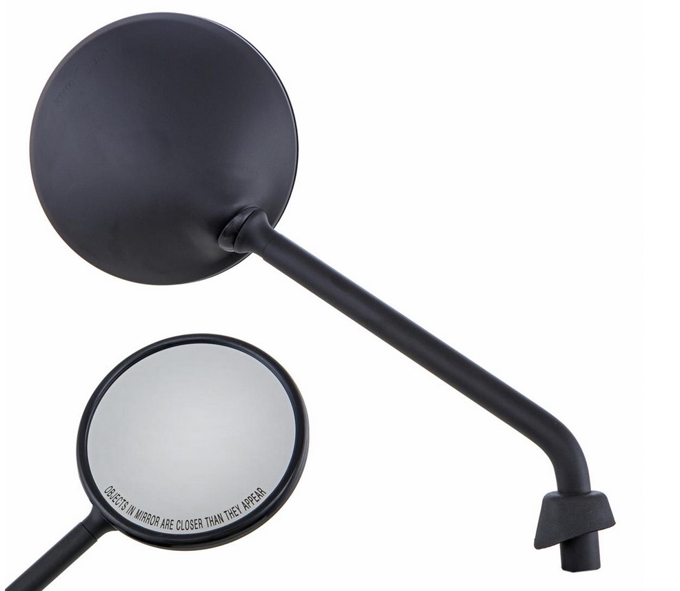 Mirror for Vespa LX/LXV/S/GTS/GTS Super/GTV/GT 60/GT/GT L 50-300ccm, black matt, right side