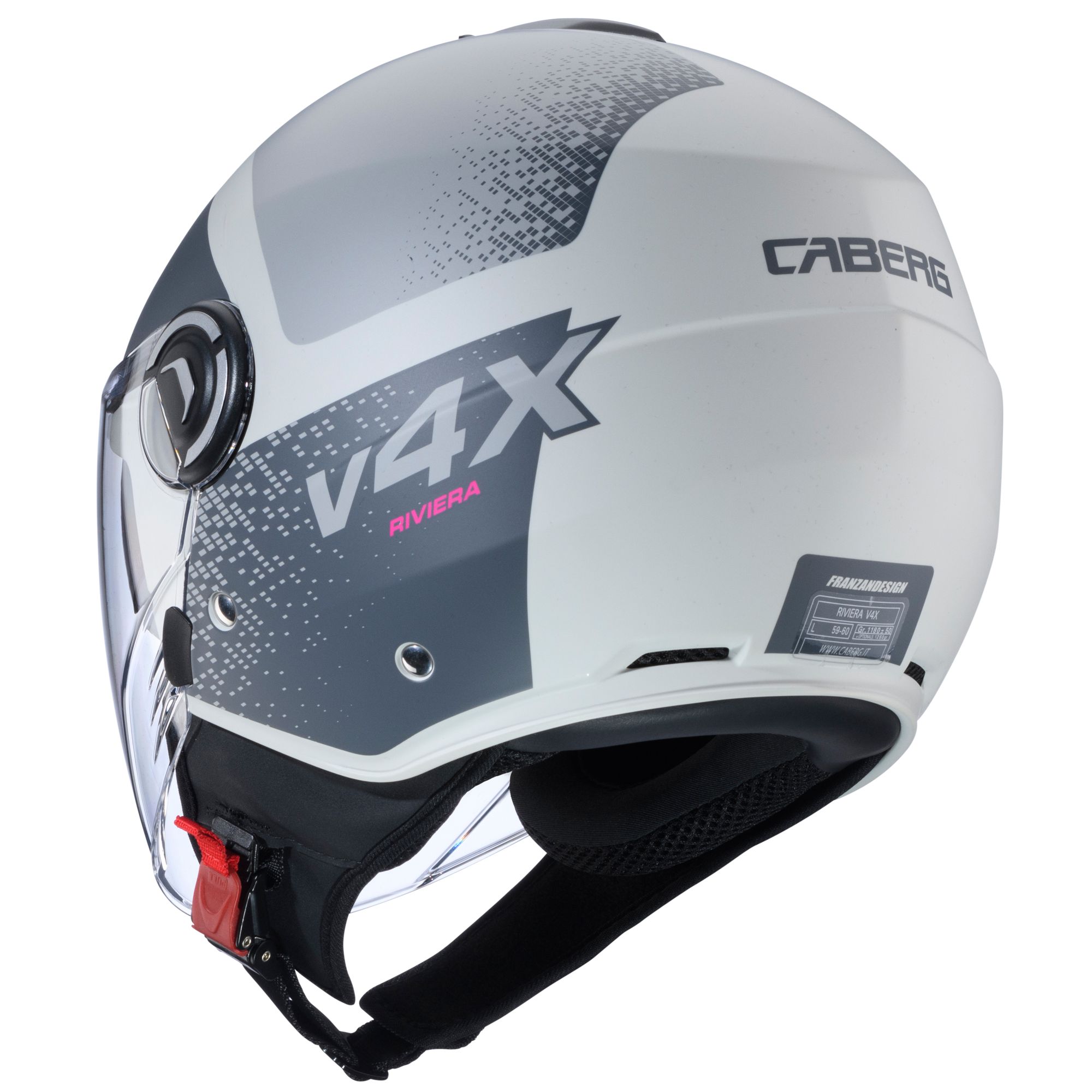 Caberg helmet Riviera V4 X Alpha matt-sand/anthracite-grey