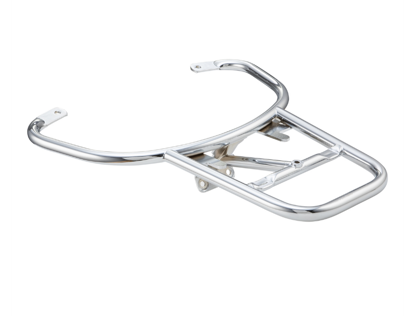Rear luggage rack for Vespa LX /LXV /S 50-150cc, chrome