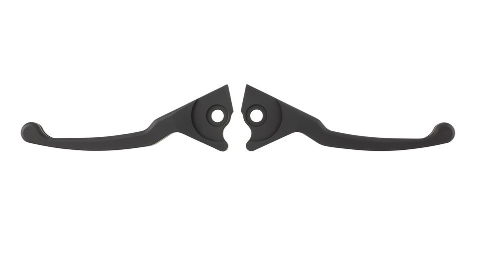Sport lever set brake Shorty for Vespa, right and left, black matt