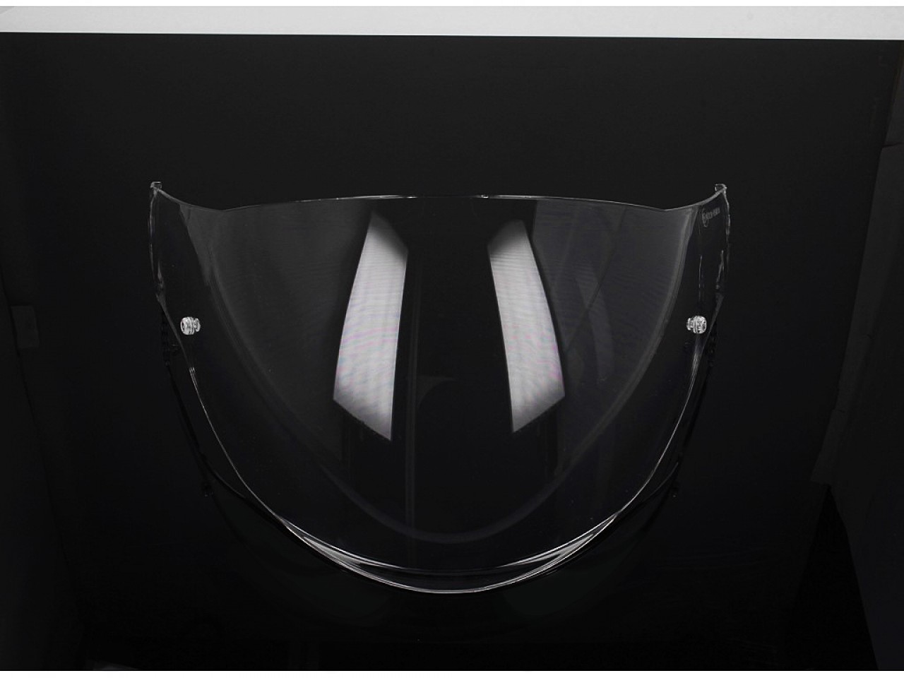 Helmo Milano visor, FuoriRotta, clear, scratch resistant, long