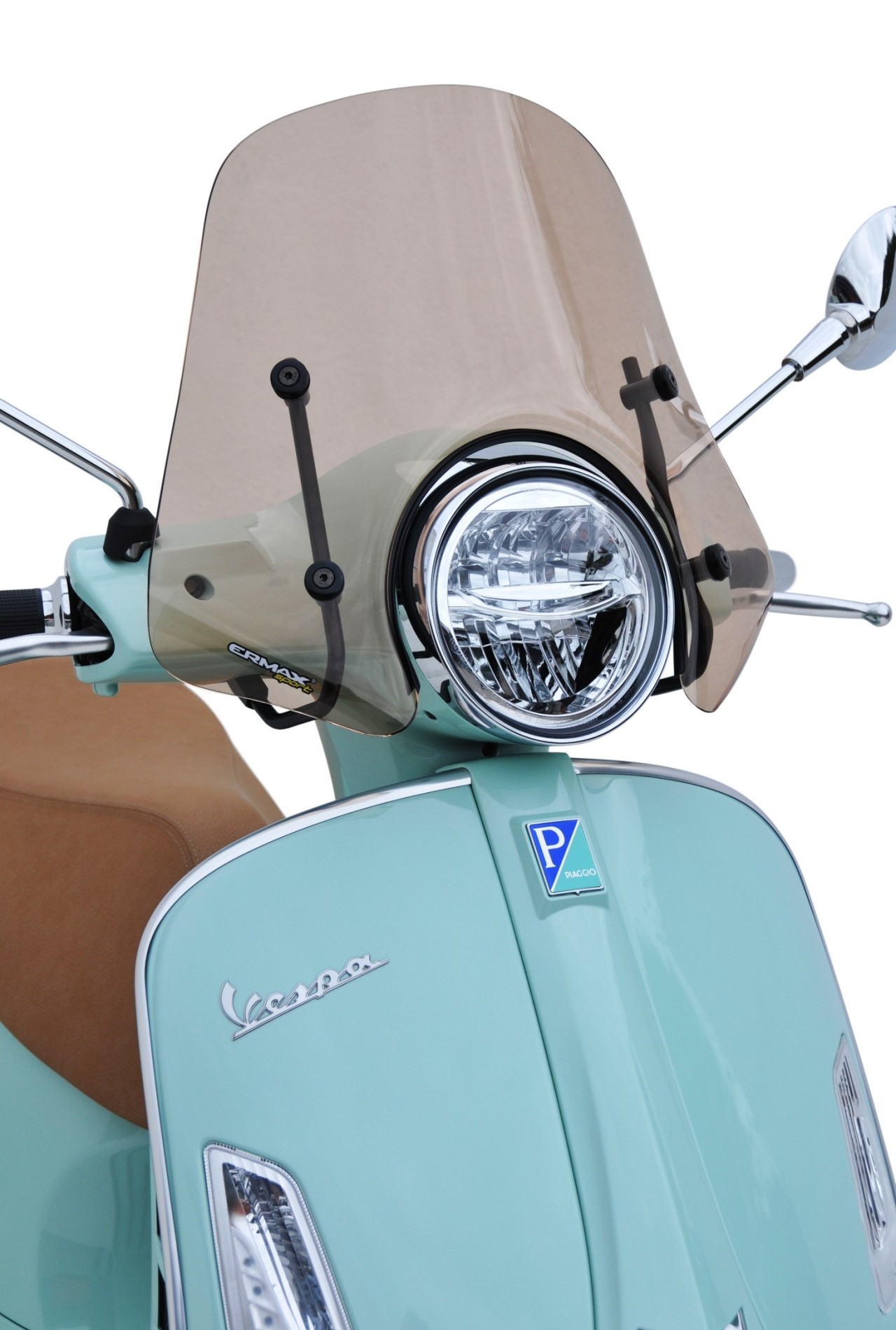 Windshield ERMAX Sport H 400 mm for Vespa GTS/GTS Super/GT L (-22), black