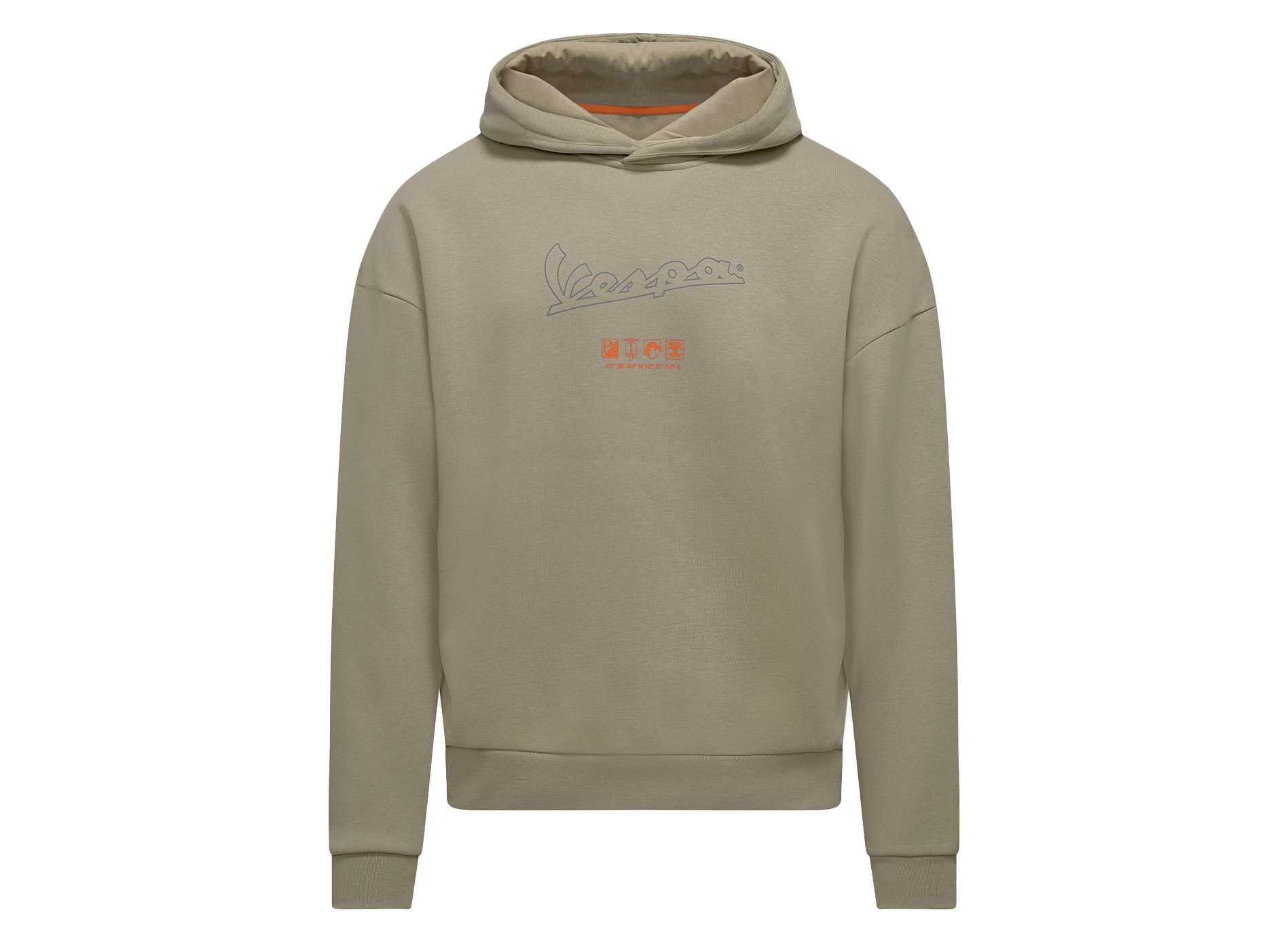 Vespa Hoodie Nomad beige DEC collection