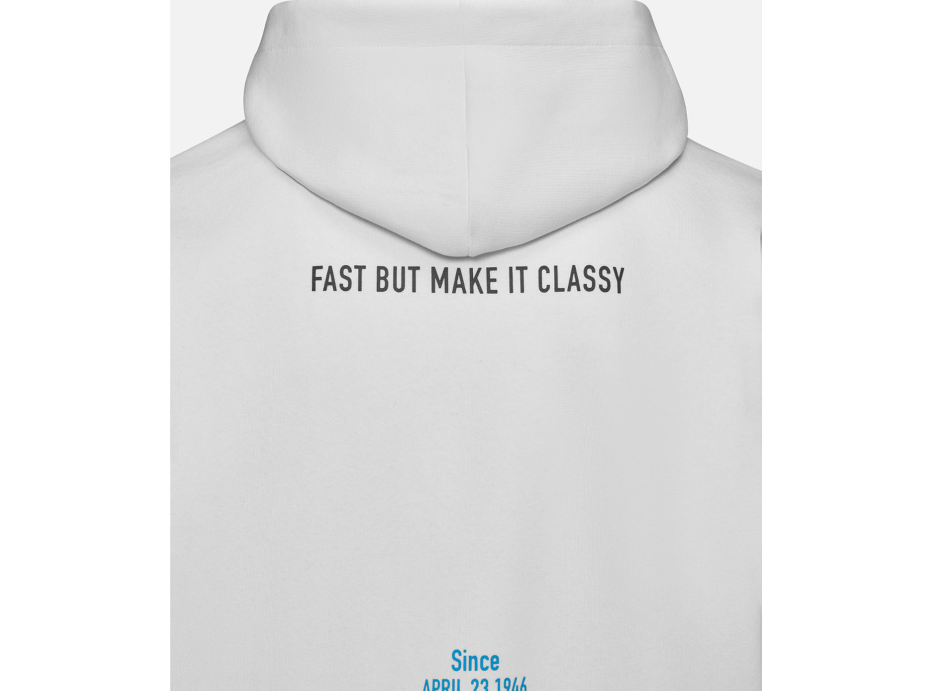Vespa Hoodie, White, DEC Collection