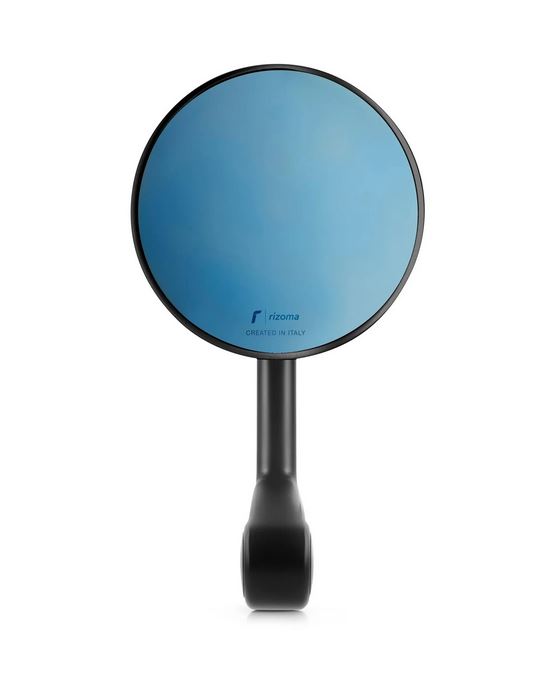 Handlebar end mirror RIZOMA E-POP left or right for Vespa, black