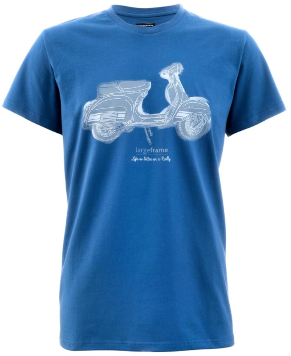 T-shirt "Life is better on a Rally", men blue