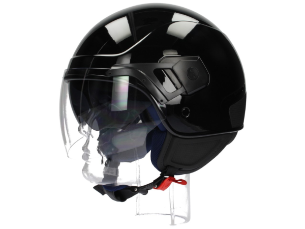 Piaggio PJ jet helmet black