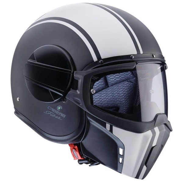 Caberg Helmet Ghost Legend, matte black / white