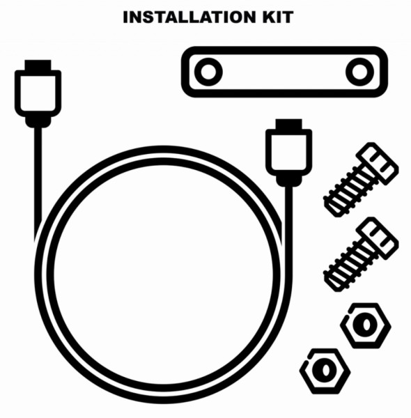 Electronic anti-theft device installation kit (1D002554)