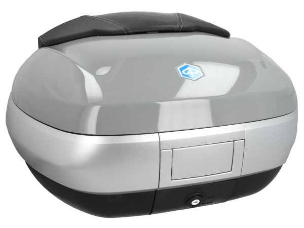 Top Case 50 l, silver (grigio Mouse 715/C) for Piaggio MP3 400 / 500 HPE 2020-2021