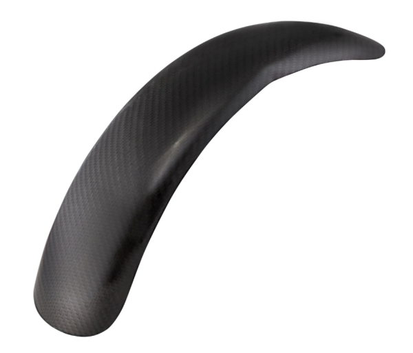 Mudguard Garelli Race EVO II without bracket universal, for Vespa PX 80-200cc, carbon clear